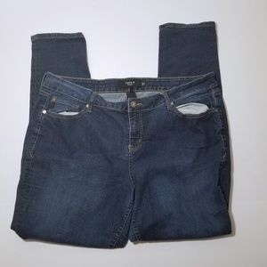 Torrid Medium Dark Wash Skinny Jeans - 20 TALL